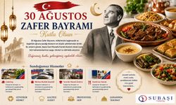 SUBAŞI YEMEK  30 AĞUSTOS MESAJI