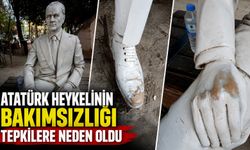 ATATÜRK HEYKELİNİN BAKIMSIZLIĞI TEPKİLERE NEDEN OLDU