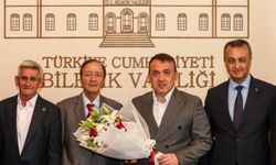 VALİ SÖZER, AHİLİK HAFTASI HEYETİNİ KABUL ETTİ