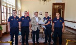 VALİ SÖZER, İTFAİYE PERSONELİYLE BİR ARAYA GELDİ