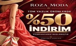ROZA MODA’DA BÜYÜK İNDİRİM BAŞLADI!