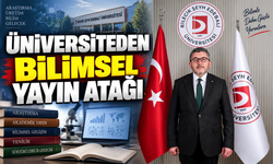 ÜNİVERSİTEDEN BİLİMSEL YAYIN ATAĞI
