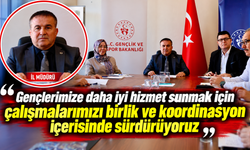 GENÇLİK VE SPOR İL MÜDÜRLÜĞÜNDE KOORDİNASYON TOPLANTISI