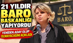 21 YILDIR BARO BAŞKANLIĞI YAPAN KAHRAMAN, YENİDEN ADAY OLMAYACAK
