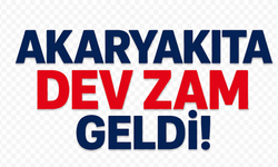 MOTORİNE DEV ZAM GELDİ!