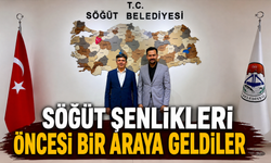 SÖĞÜT ŞENLİKLERİ ÖNCESİ BİR ARAYA GELDİLER