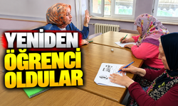 HUZUREVİ SAKİNLERİ YENİDEN ÖĞRENCİ OLDU