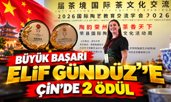 BŞEÜ'LÜ AKADEMİSYENE ÇİN'DE İKİ ÖDÜL