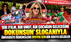 'BİR İYİLİK, BİR UMUT, BİR ÇOCUĞUN GELECEĞİNE DOKUNSUN' SLOGANIYLA ÜNİVERSİTE ÖĞRENCİLERE DESTEK İÇİN BİR ARAYA GELDİLER