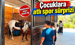 ÇOCUKLARA ATLI SPOR SÜRPRİZİ