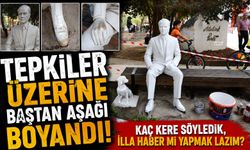 TEPKİLER ÜZERİNE BAŞTAN AŞAĞI BOYANDI