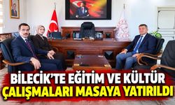 BİLECİK'TE EĞİTİM VE KÜLTÜR ÇALIŞMALARI MASAYA YATIRILDI