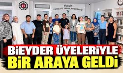 EMNİYET MÜDÜRÜ ÇAĞLAR BİEYDER ÜYELERİYLE BİR ARAYA GELDİ