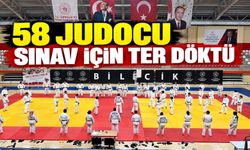 58 JUDOCU SINAV İÇİN TER DÖKTÜ