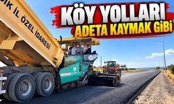 PAZARYERİ OSB'DE SICAK ASFALT ÇALIŞMALARI İNCELENDİ