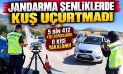 SÖĞÜT ŞENLİKLERİNDE 5 BİN 412 KİŞİ SORGULANDI, 6 ARANAN YAKALANDI