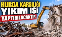 PAZARYERİ BELEDİYE BAŞKANLIĞI HURDA KARŞILIĞI YIKIM İŞİ YAPTIRILACAKTIR