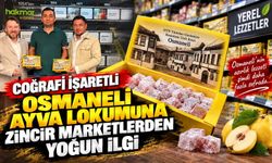 COĞRAFİ İŞARETLİ OSMANELİ AYVA LOKUMU ZİNCİR MARKET RAFLARINDA