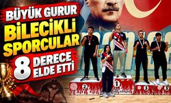 BİLECİKLİ SPORCULAR MUAYTHAİ ZAFER KUPASI'NDA 8 DERECE ELDE ETTİ