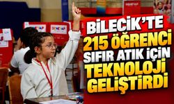 215 ÖĞRENCİ SIFIR ATIK İÇİN TEKNOLOJİ GELİŞTİRDİ