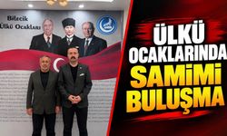AK PARTİ BİLECİK TEŞKİLATINDAN ÜLKÜ OCAKLARI BAŞKANI EMİRLER'E ZİYARET