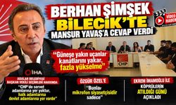 BERHAN ŞİMŞEK'TEN MANSUR YAVAŞ'A: "SEN CHP SEÇMENİ SAYESİNDE İKİ DÖNEM BELEDİYE BAŞKANI OLDUN"