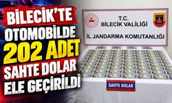 BİLECİK’TE OTOMOBİLDE 202 ADET SAHTE DOLAR ELE GEÇİRİLDİ