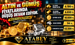 ALTIN VE GÜMÜŞTE DÜŞÜŞ SÜRÜYOR! BİLECİK’TE GÜNCEL FİYATLAR AÇIKLANDI