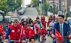 CUMHURİYET'İN 103'ÜNCÜ YILI İÇİN PEDAL ÇEVİRDİLER