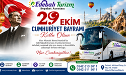 EDEBALI TURİZM 29 EKİM CUMHURİYET BAYRAMI MESAJI