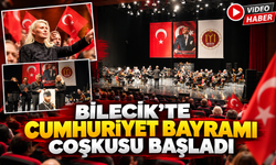 BİLECİK'TE CUMHURİYET BAYRAMI COŞKUSU BAŞLADI