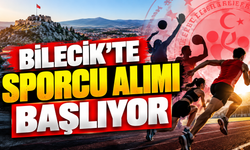 BİLECİK'TE SPORCU ALIMI BAŞLIYOR