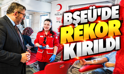 BŞEÜ'DE BİR GÜNDE 107 ÜNİTE KAN BAĞIŞIYLA REKOR KIRILDI
