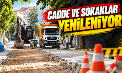 CADDE VE SOKAKLAR YENİLENİYOR