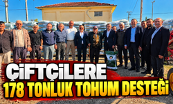 BİLECİK'TE ÇİFTÇİLERE 178 TON BUĞDAY TOHUMU DESTEĞİ