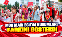 MOR MAVİ EĞİTİM KURUMLARI FARKINI GÖSTERDİ