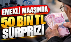 EMEKLİ MAAŞINDA 50 BİN TL SÜRPRİZİ