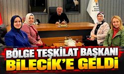 BÖLGE TEŞKİLAT BAŞKANI YASEMİN TURAN, BİLECİK'E GELDİ