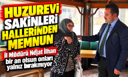 HUZUREVİNDEKİ ÇALIŞMALARI İNCELEDİ