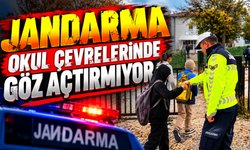 JANDARMA OKUL ÇEVRELERİNDE GÖZ AÇTIRMIYOR