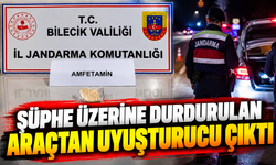 ŞÜPHE ÜZERİNE DURDURULAN ARAÇTAN UYUŞTURUCU ÇIKTI