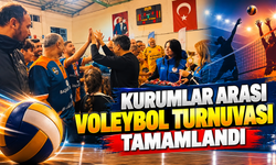 KURUMLAR ARASI VOLEYBOL TURNUVASI TAMAMLANDI