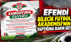 EFENDİ BİLECİK FUTBOL AKADEMİSİ'NİN YAPTIĞINA BAKIN SİZ