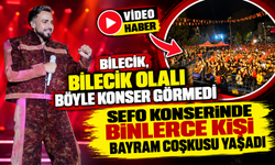SEFO KONSERİNDE BİNLERCE KİŞİ BAYRAM COŞKUSU YAŞADI