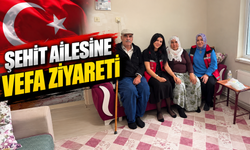 ŞEHİT AİLESİNE VEFA ZİYARETİ