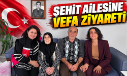 ŞEHİT AİLESİNE VEFA ZİYARETİ