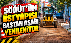 SÖĞÜT'TE ÜSTYAPI ÇALIŞMALARI ETAP ETAP İLERLİYOR