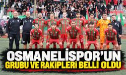 OSMANELİSPOR'UN GRUBU VE RAKİPLERİ BELLİ OLDU