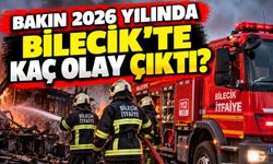 BİLECİK'TE İTFAİYE EKİPLERİ 10 AYDA 432 OLAYA MÜDAHALE ETTİ