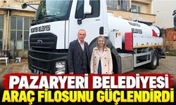 PAZARYERİ BELEDİYESİ ARAÇ FİLOSUNU GÜÇLENDİRDİ